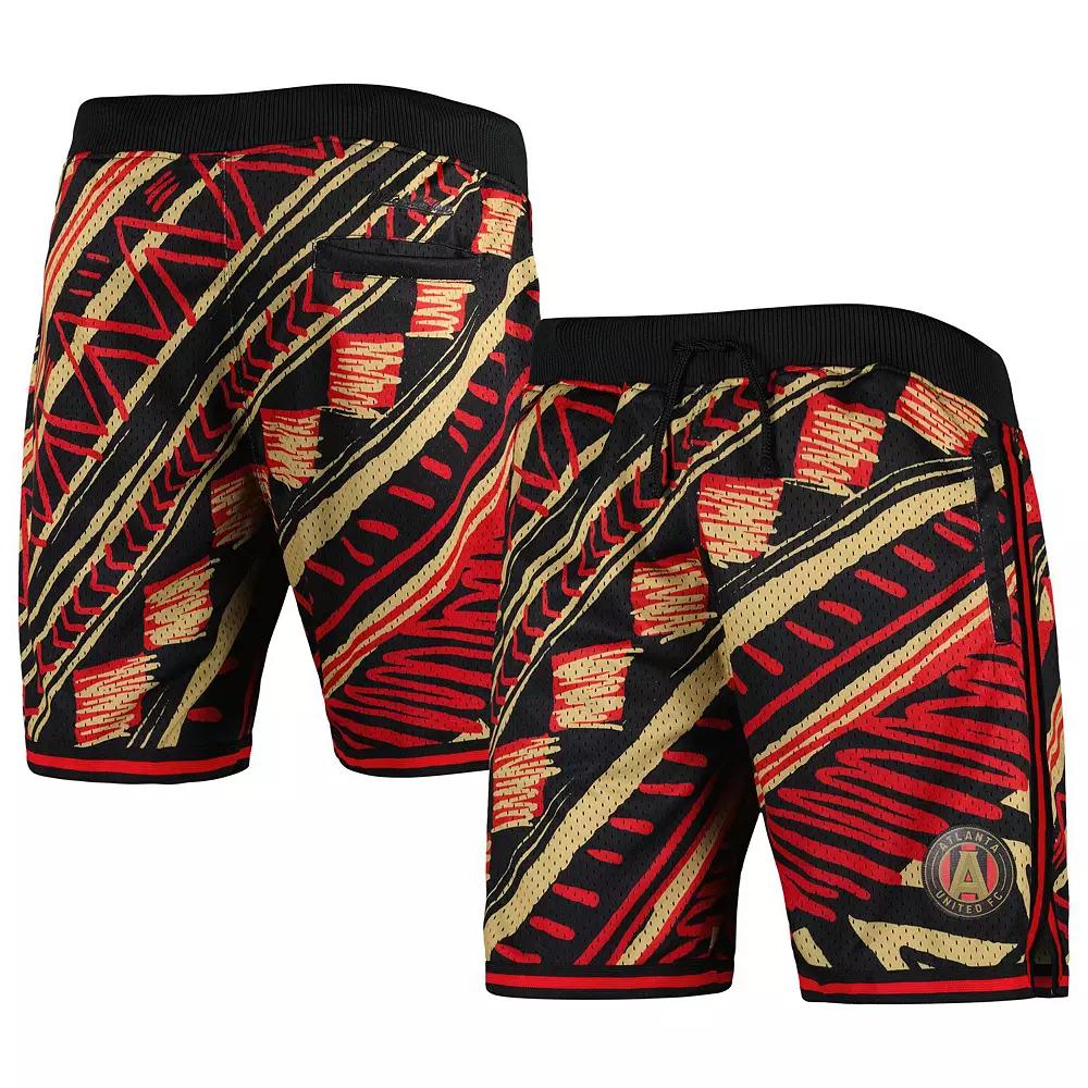 Men's Mitchell & Ness Black Atlanta United FC Tribal Fashion Shorts, Size: Small, Atu Black Product Image