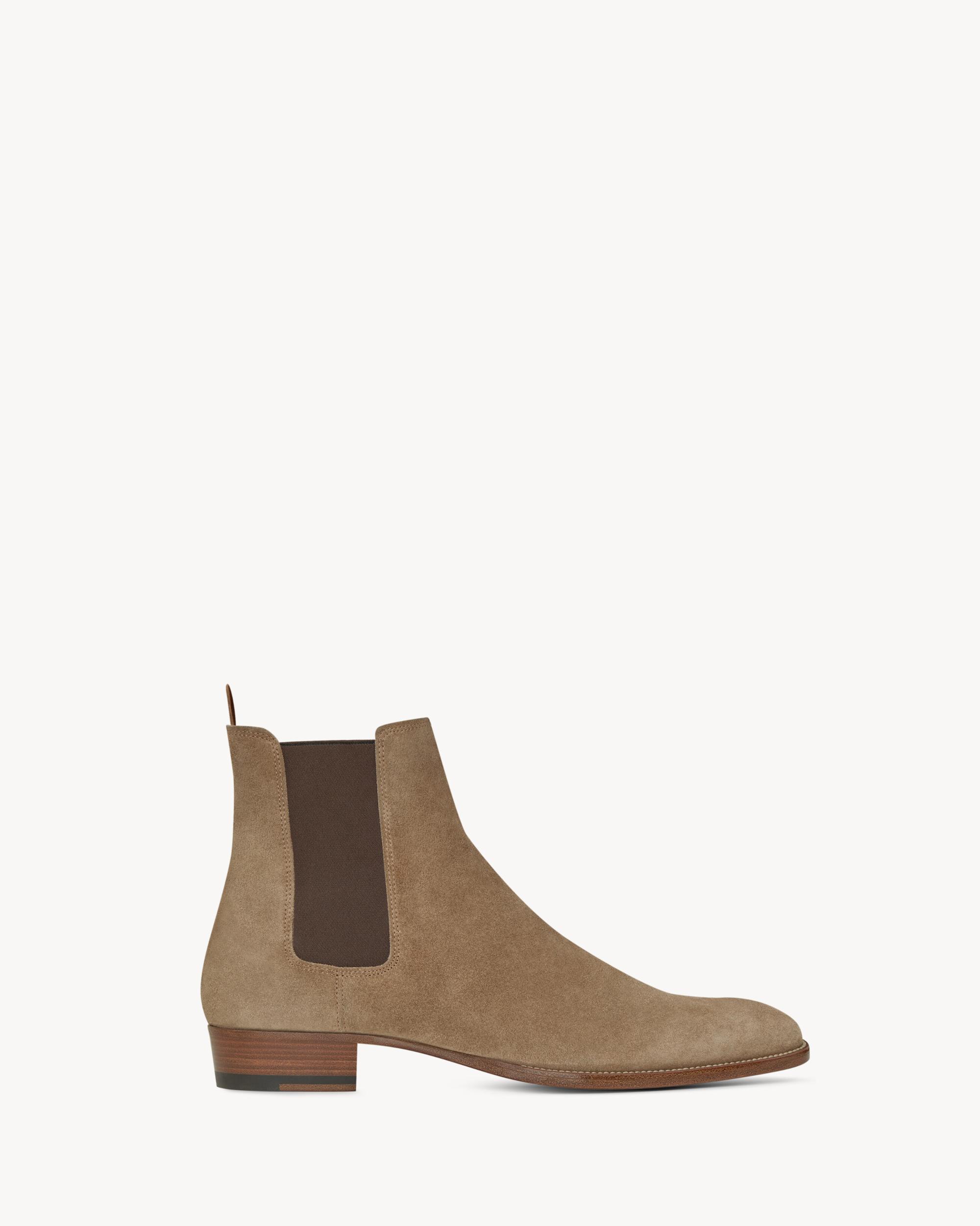 wyatt chelsea boots in suede Product Image