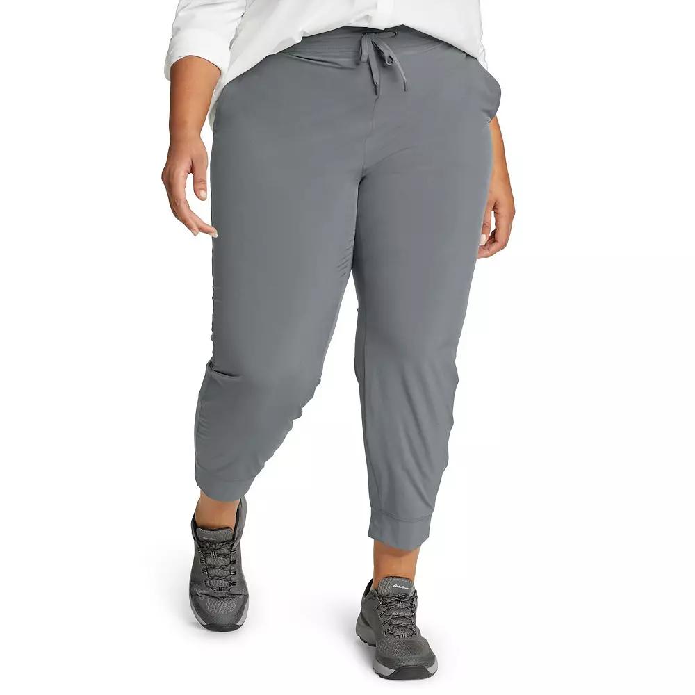 Plus Size Eddie Bauer Departure Joggers, Women's, Size: 2XL, Frost Gray Product Image