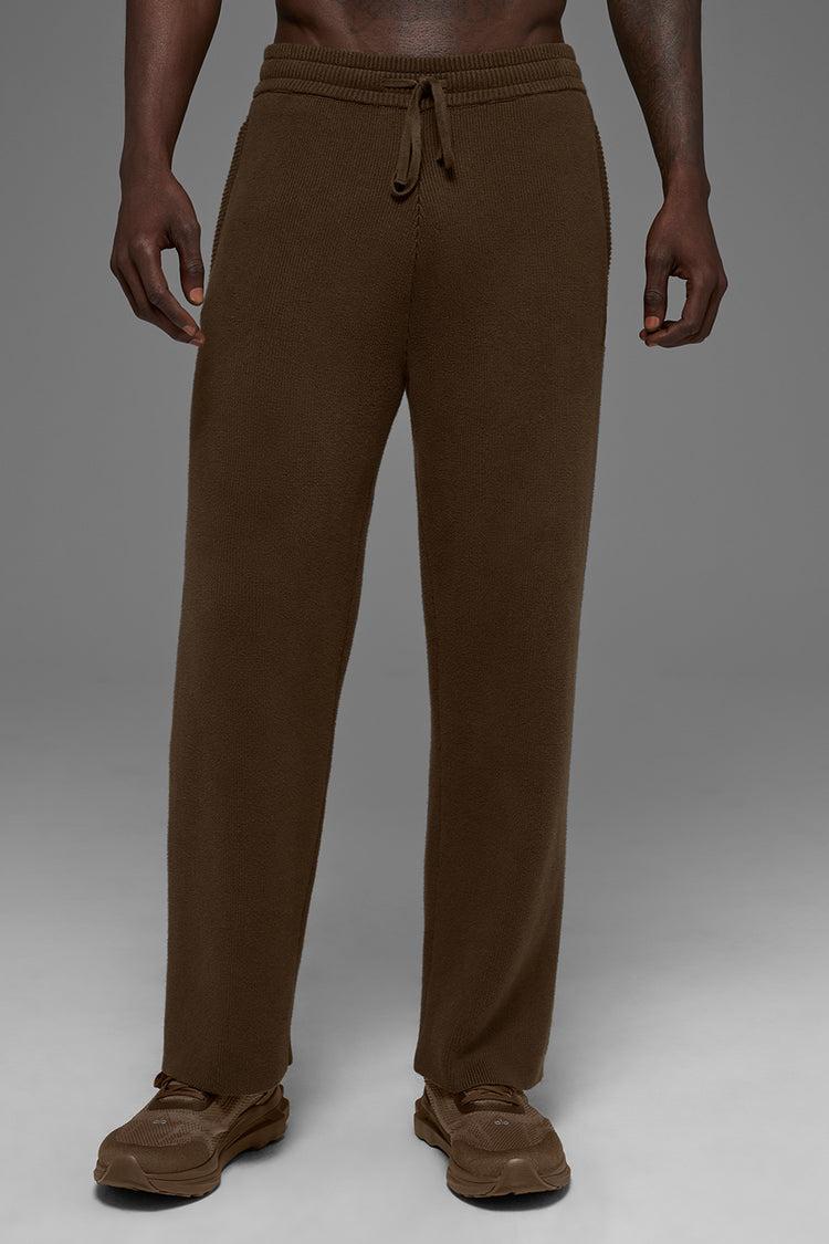 Scholar Straight Leg Sweatpant - Espresso Product Image