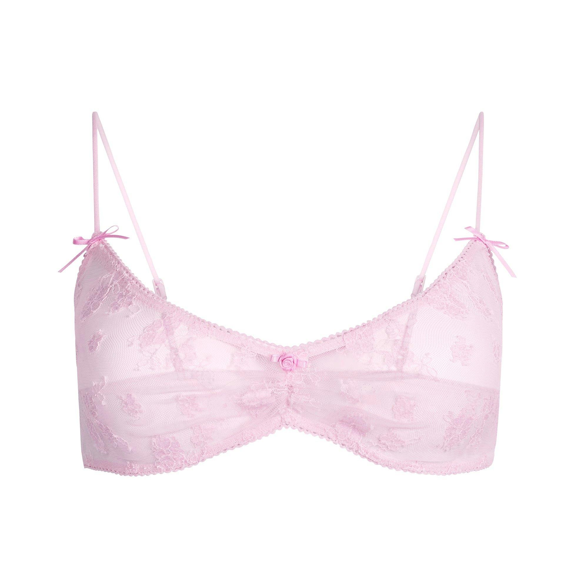 SPRING INTIMATES SCOOP BRALETTE | CHERRY BLOSSOM TWO TONE Product Image