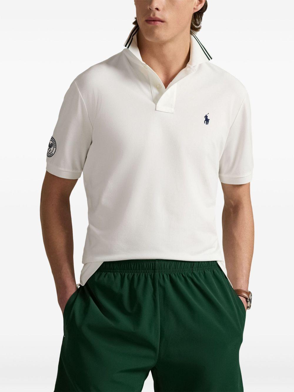 x Wimbeldon cotton polo shirt Product Image