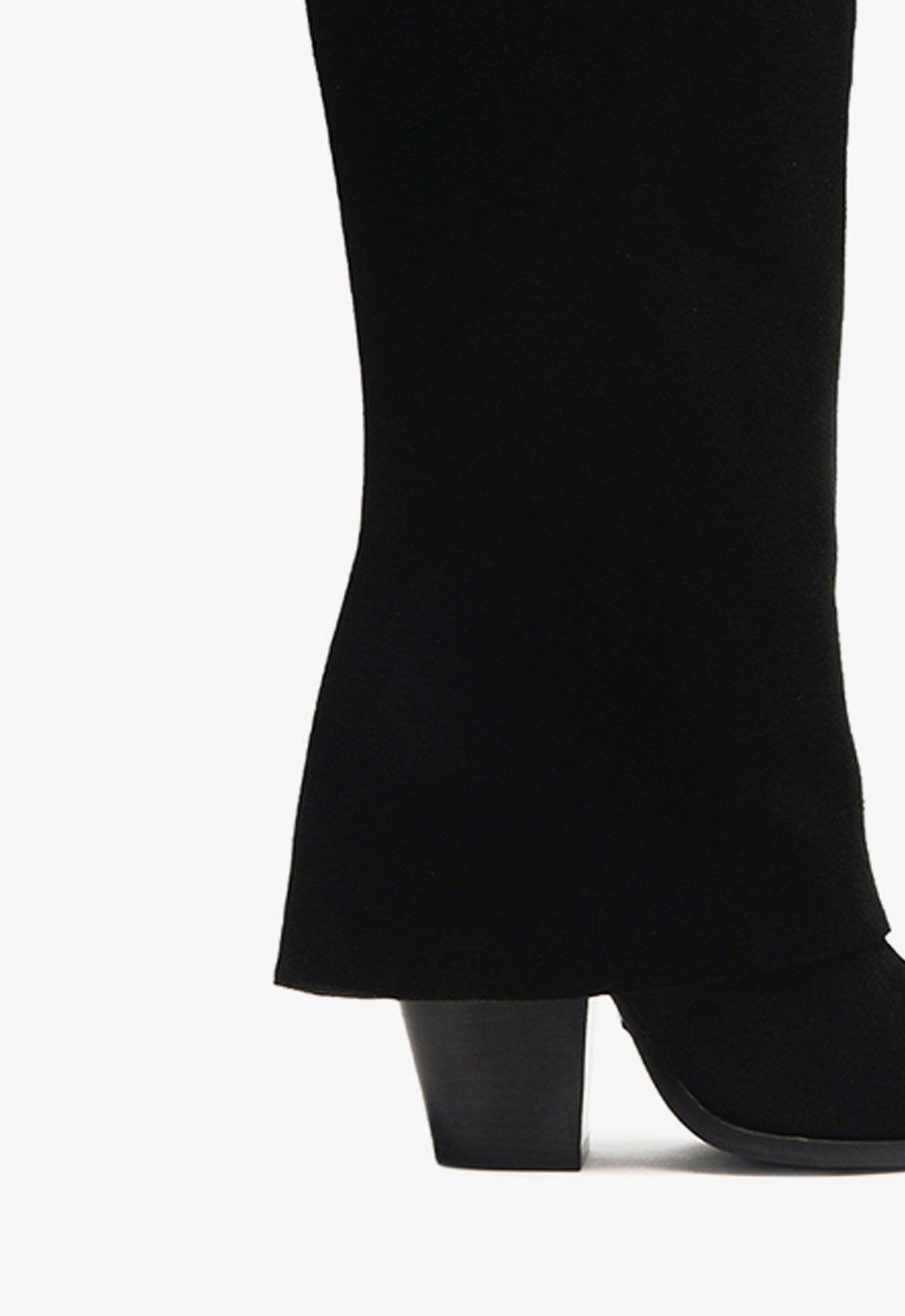 Woody Up Cloak Suede Boot Female Product Image