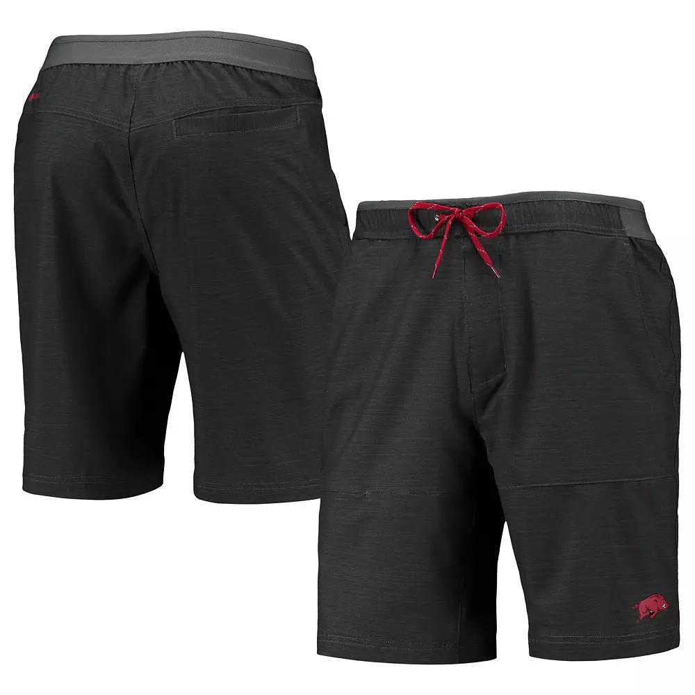 Men's Columbia Charcoal Arkansas Razorbacks Twisted Creek Omni-Shield Shorts,  Product Image