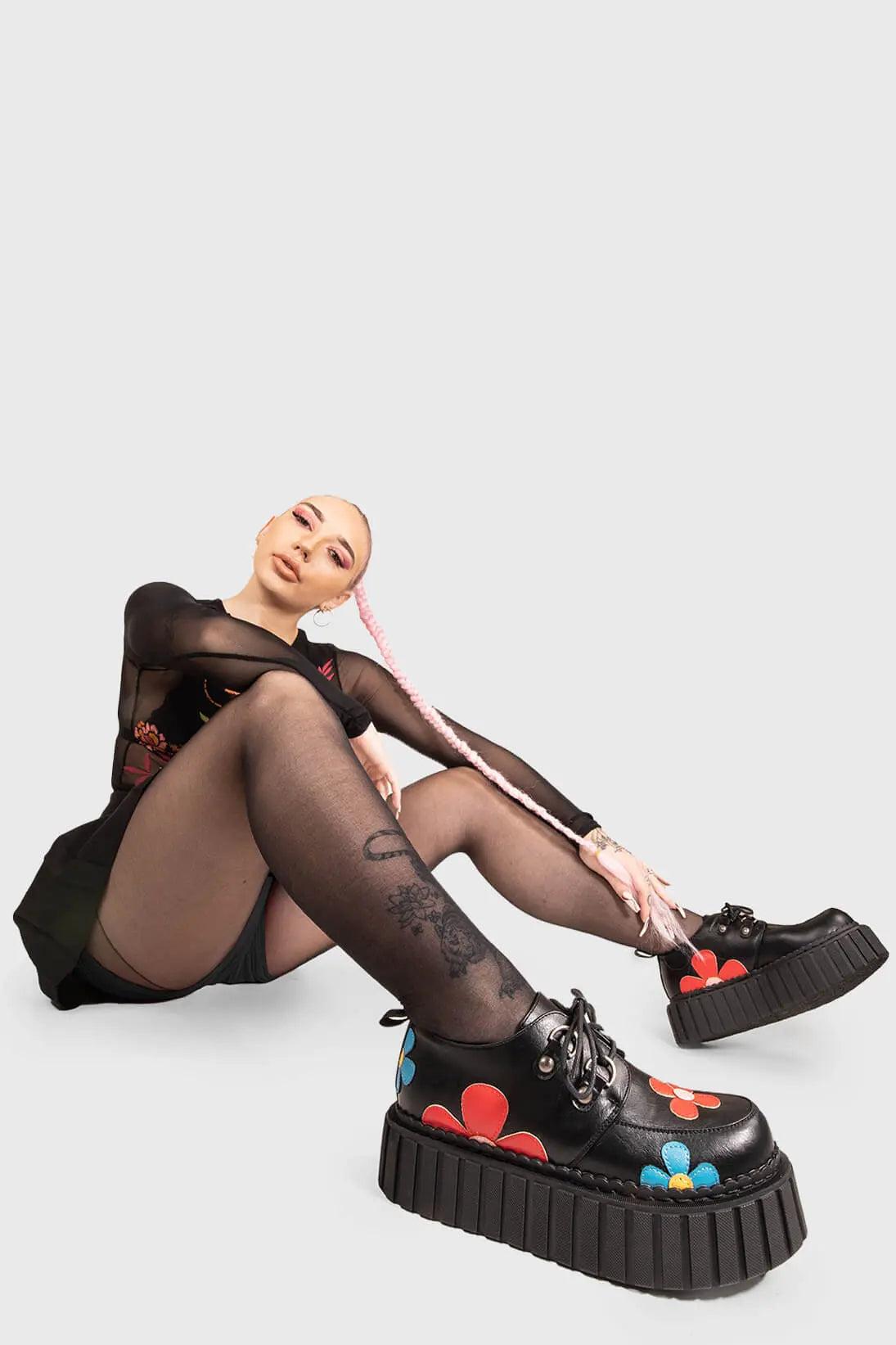 Give A Little Chunky Creeper Shoes Product Image