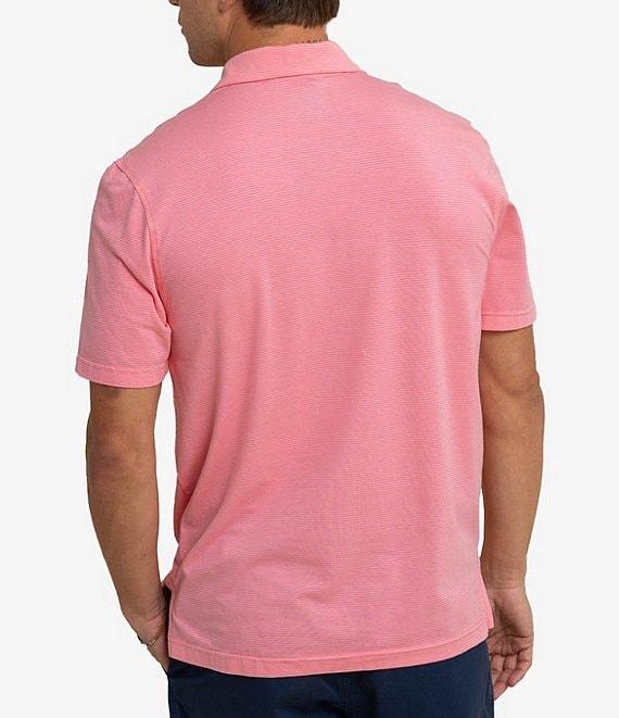 Southern Tide Seaport Davenport Stripe Short Sleeve Polo Shirt Product Image