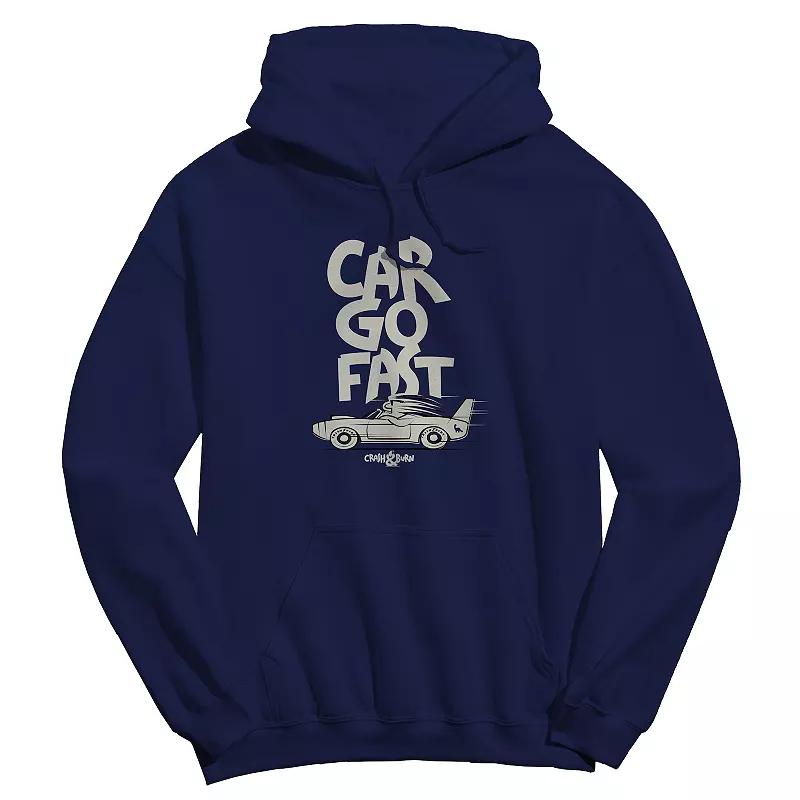 Men's COLAB89 Car Go Fast CAB Graphic Hoodie, Size: Medium, Blue Product Image