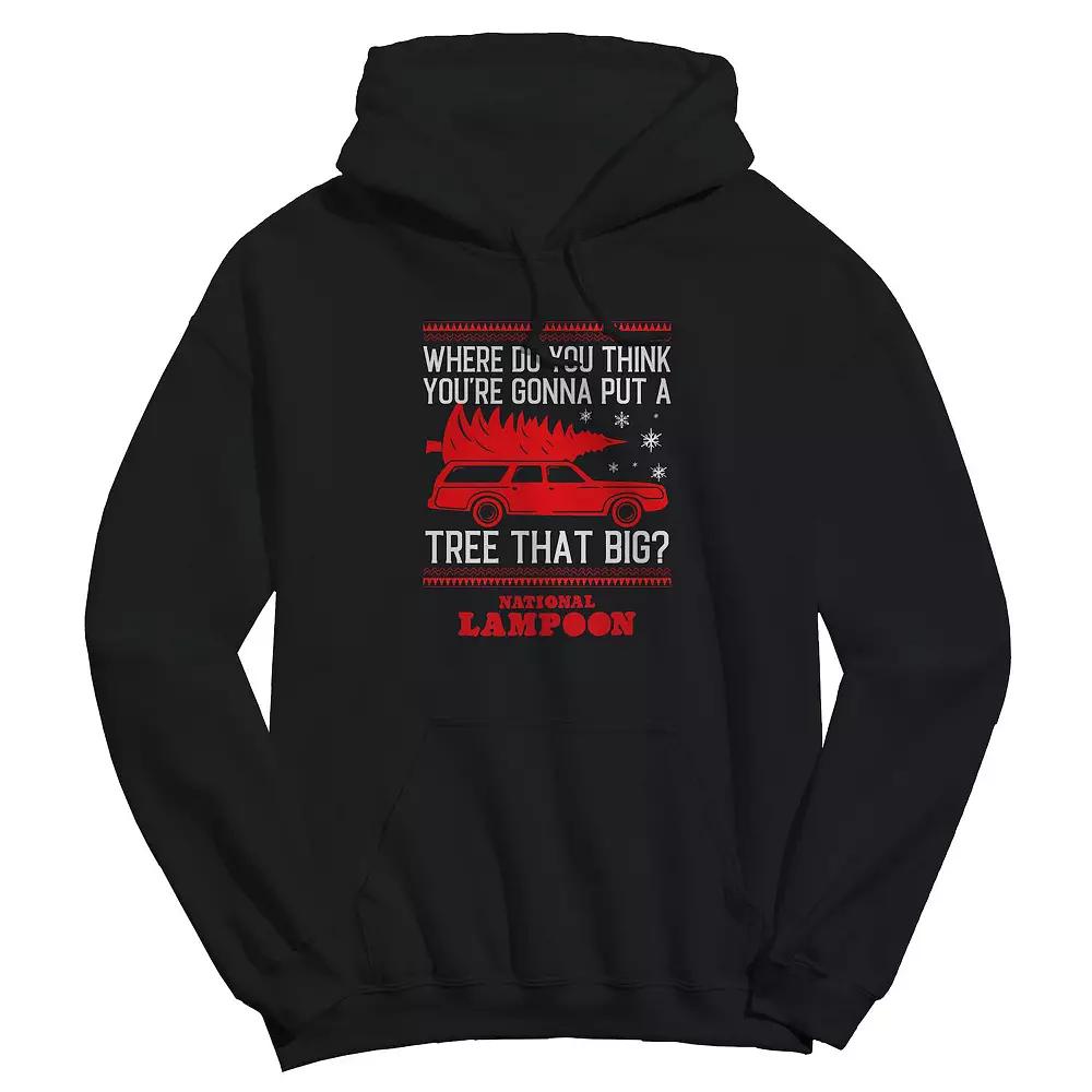 Men's Big Tree National Lampoon's Christmas Vacation Graphic Hoodie,  Product Image