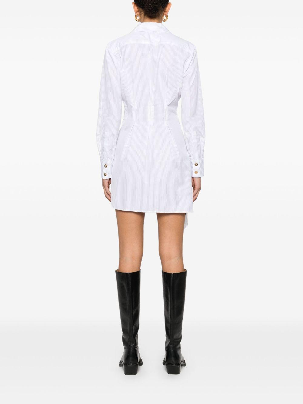 jewel-detail poplin mini dress Product Image