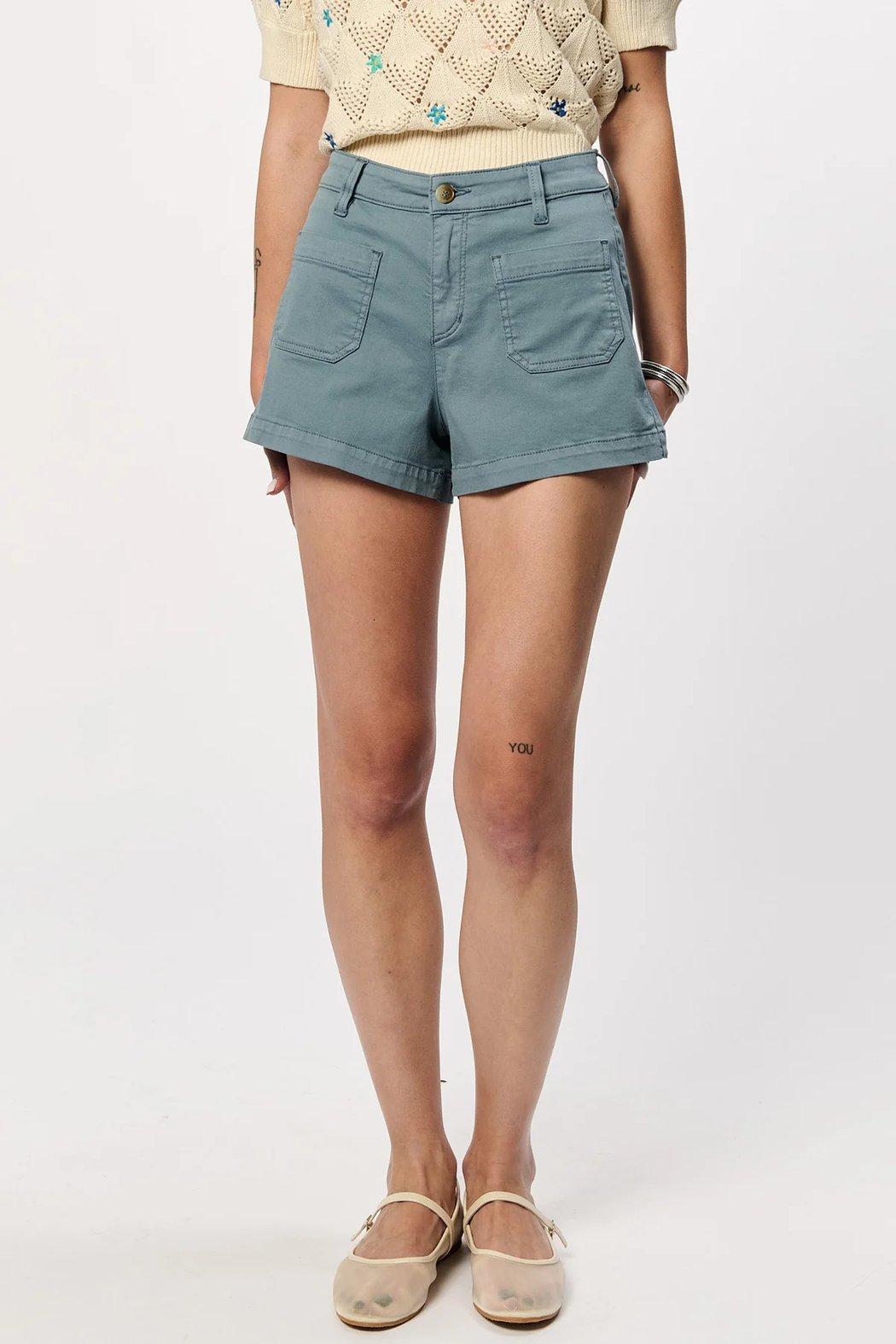 Carlisle High Waisted Patch Pocket Shorts Product Image