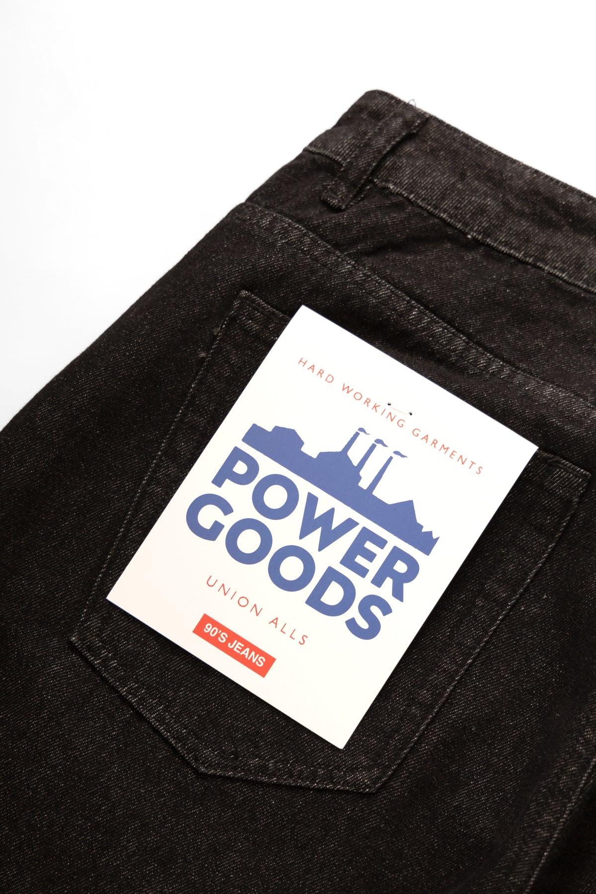 Power Goods - 90's Jeans - Washed Black Product Image