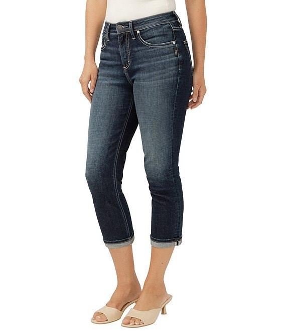 Silver Jeans Co. Avery High Rise Capri Jeans Product Image