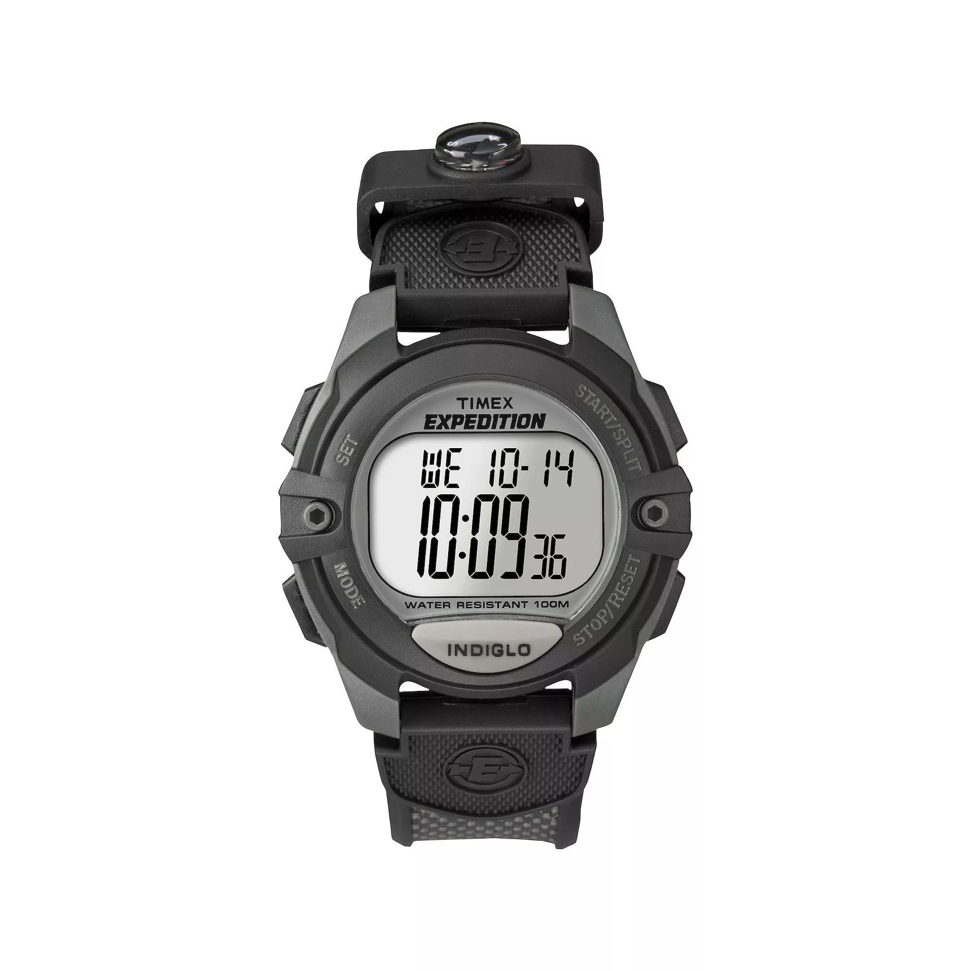Men's Timex Expedition Digital Watch - Gray/Black T40941JT Product Image
