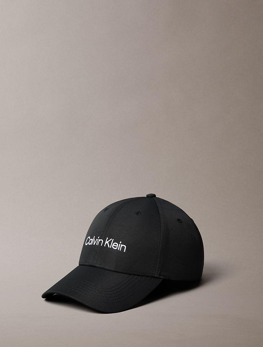 Calvin Klein Mens Standard Logo Embroidery Baseball Cap - Navy Product Image