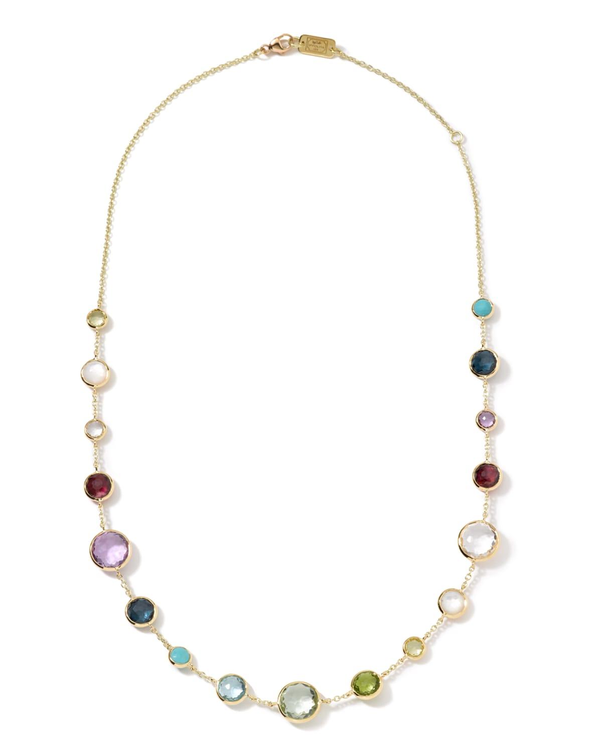 Womens Lollipop Lollitini 18K Yellow Gold & Multi-Stone Necklace Product Image