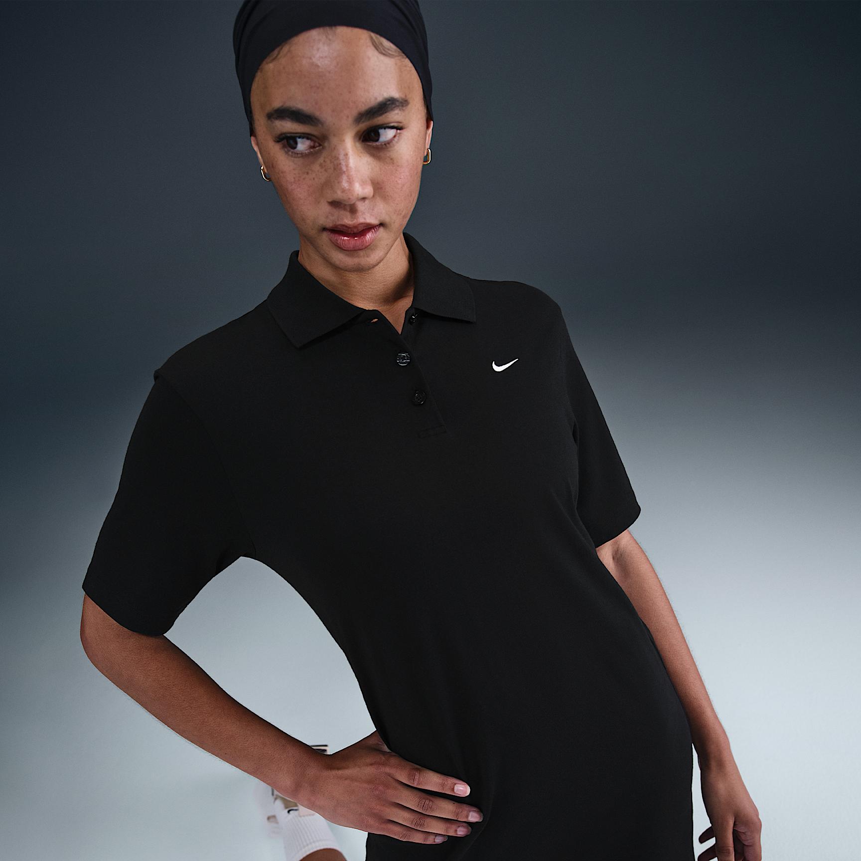 Women's Nike Sportswear Essential Short-Sleeve Polo Dress Product Image
