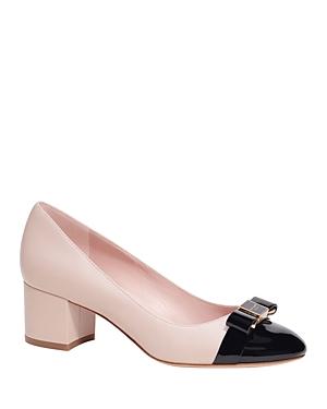 kate spade new york Womens Bowdie Cap Toe Pumps Product Image