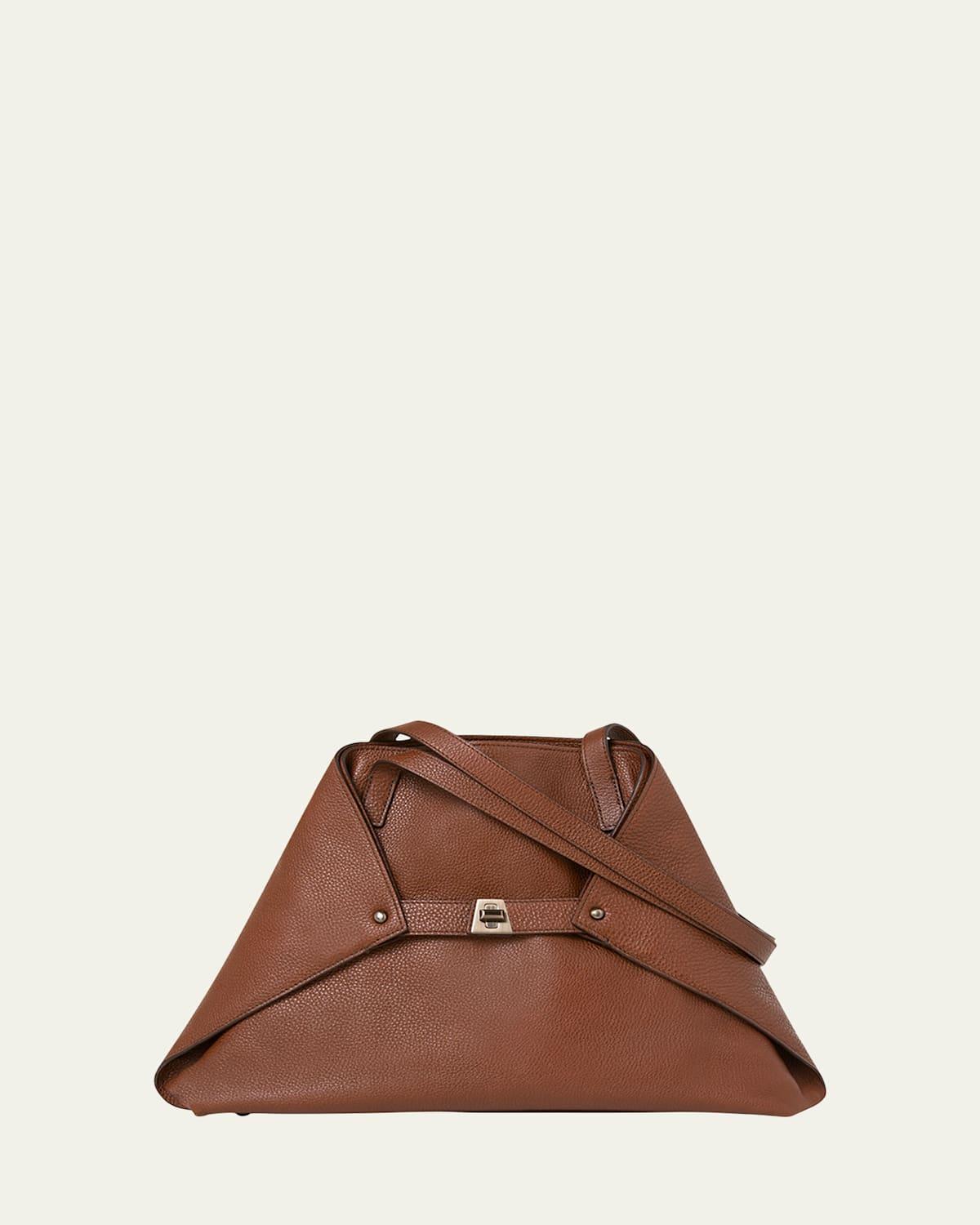 Ai Small Leather Shoulder Tote Bag Product Image