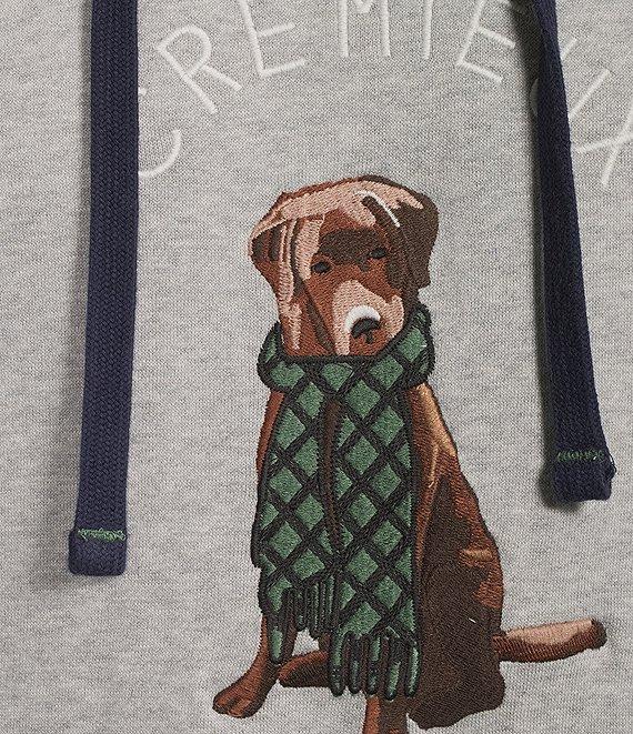 Cremieux Blue Label Embroidered Chuck Hoodie Product Image