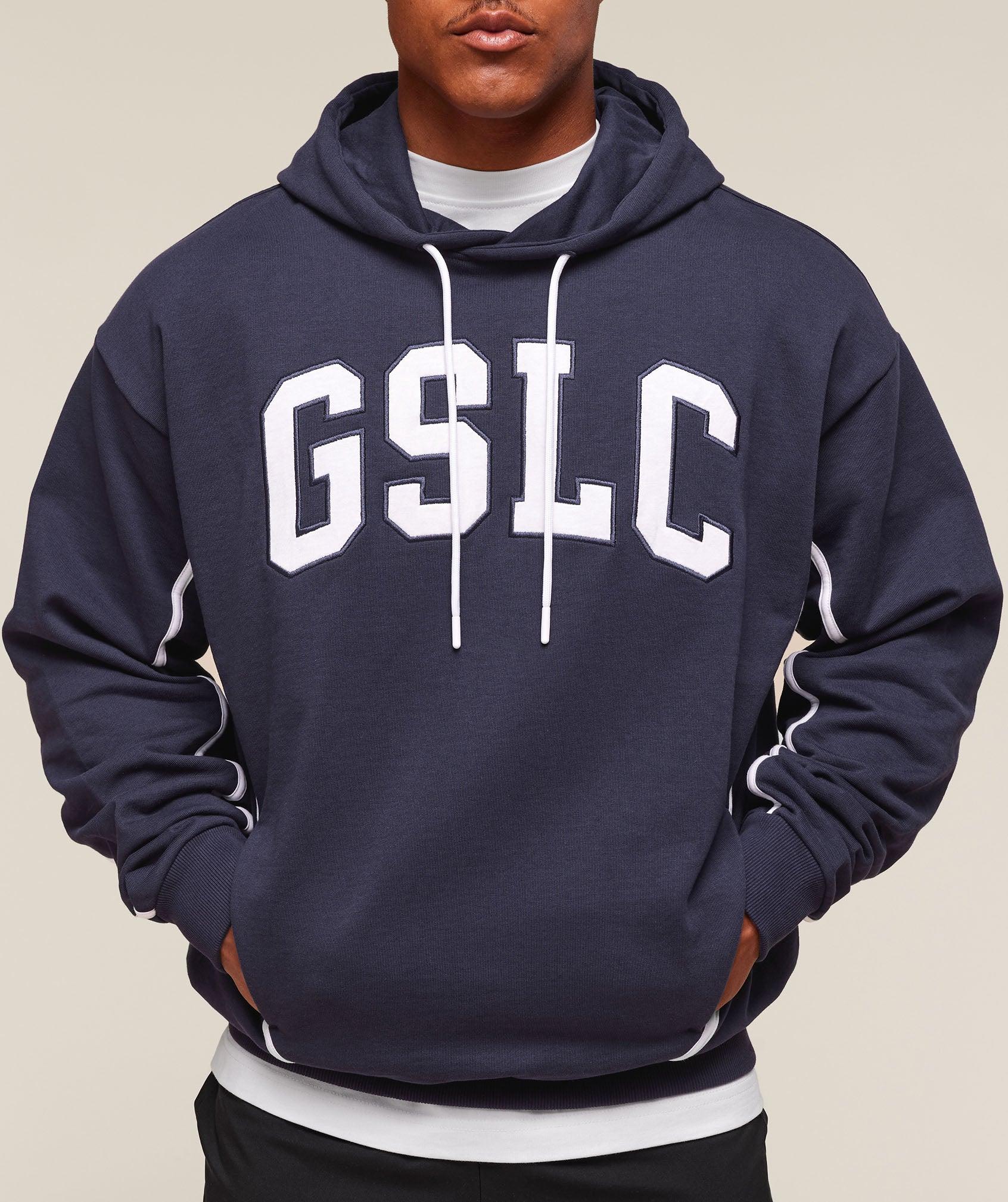 Gymshark GSLC Hoodie - Heavy Blue Male Product Image