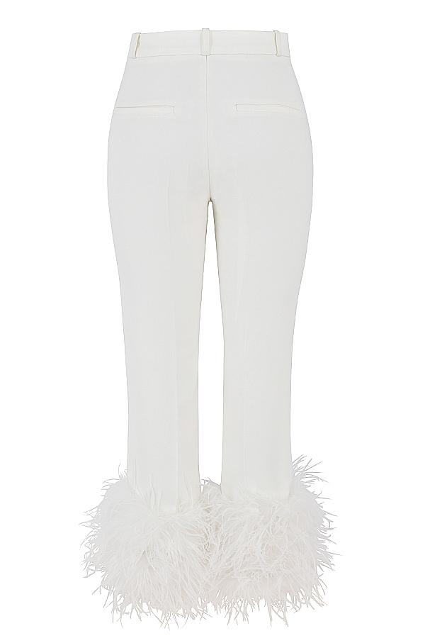 Fae  ivory hem trousers Product Image