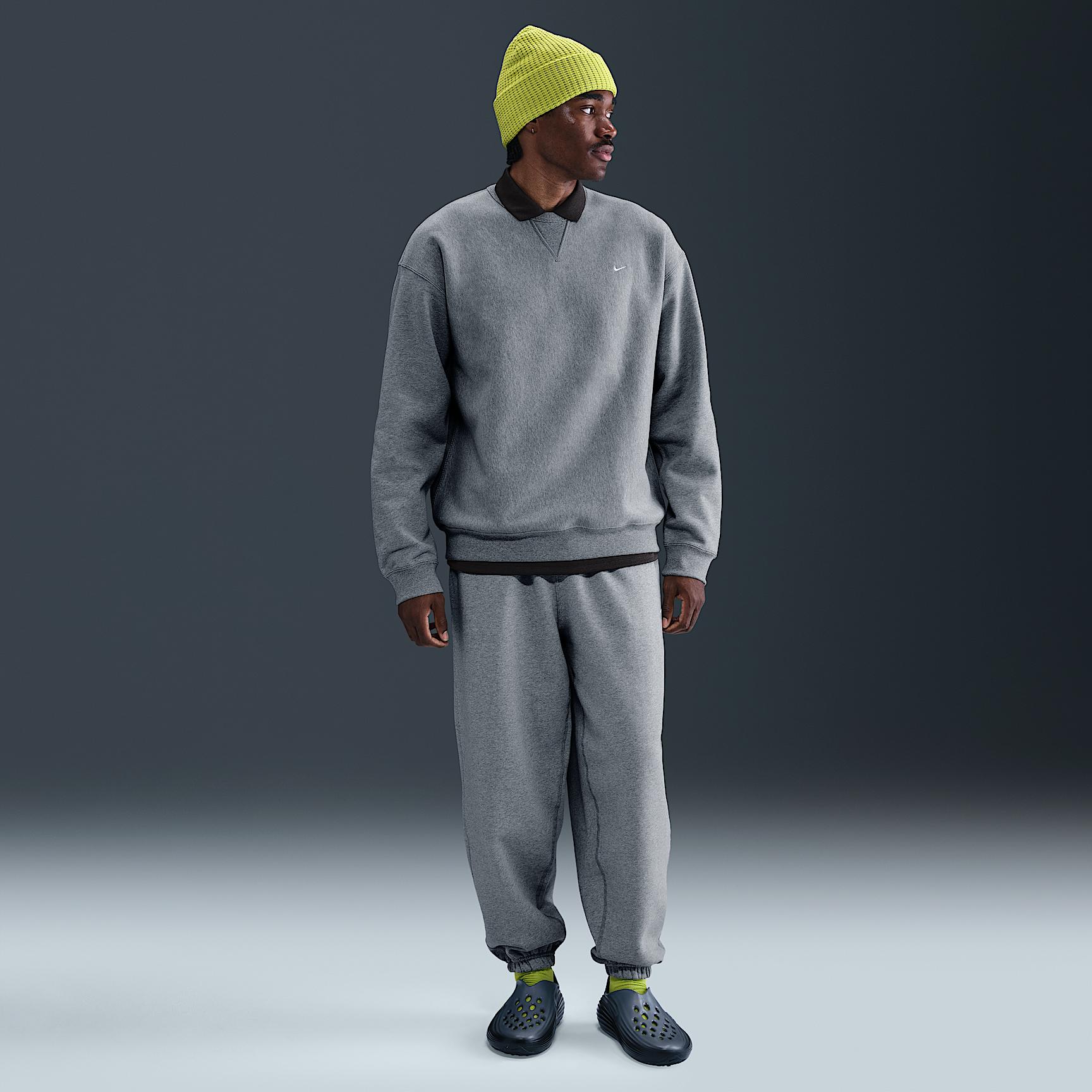 Nike Mens Solo Swoosh Fleece Crew | HV1086-063 Product Image