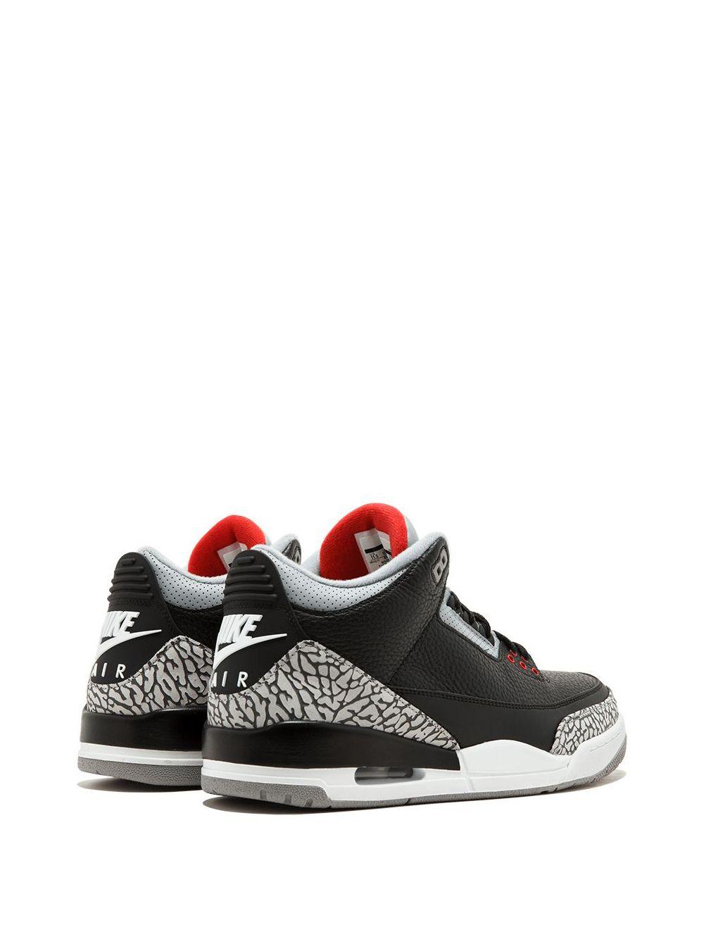 Air Jordan 3 Retro OG "Black/Cement" sneakers Product Image