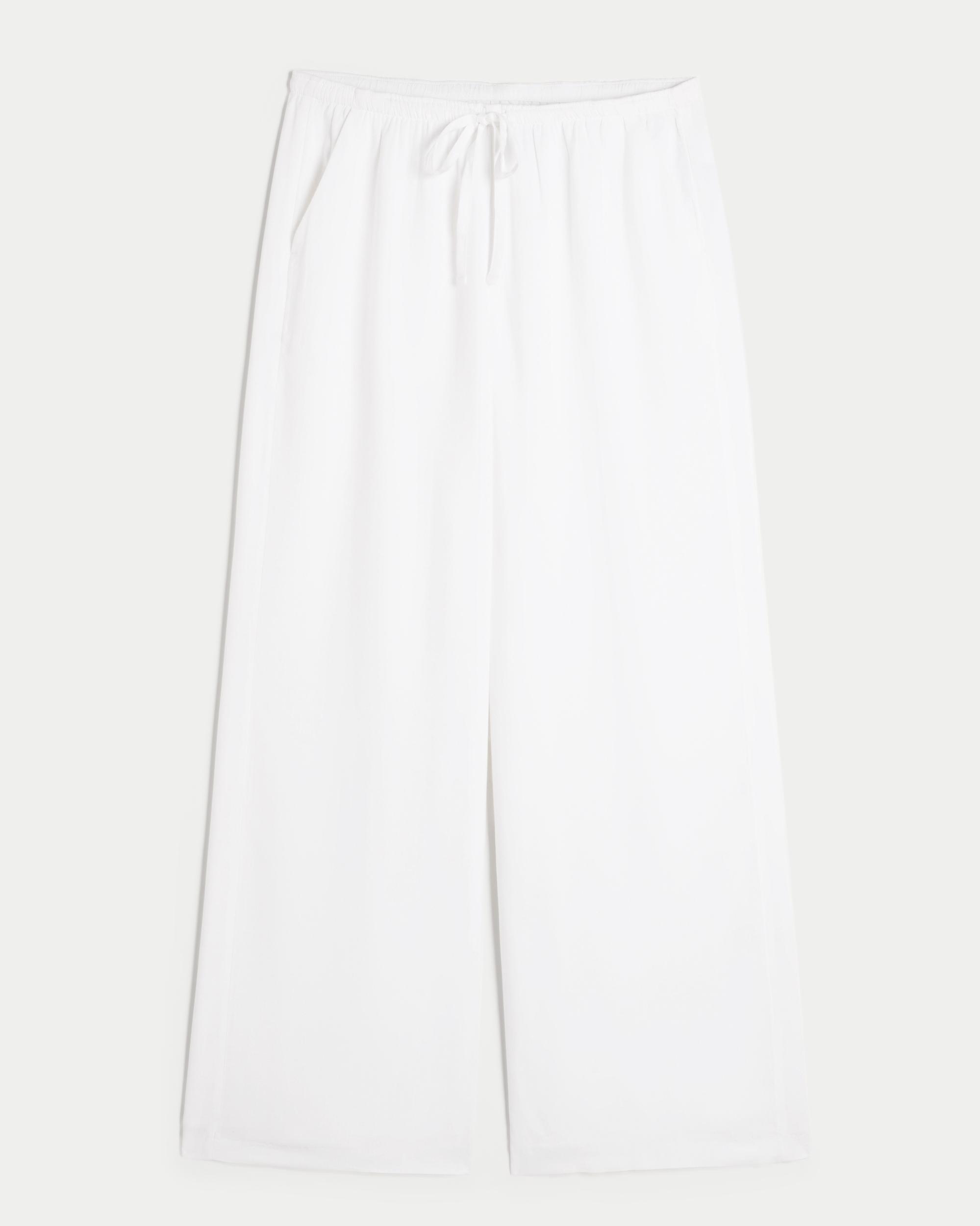 Low-Rise Baggy Pull-On Pants Product Image