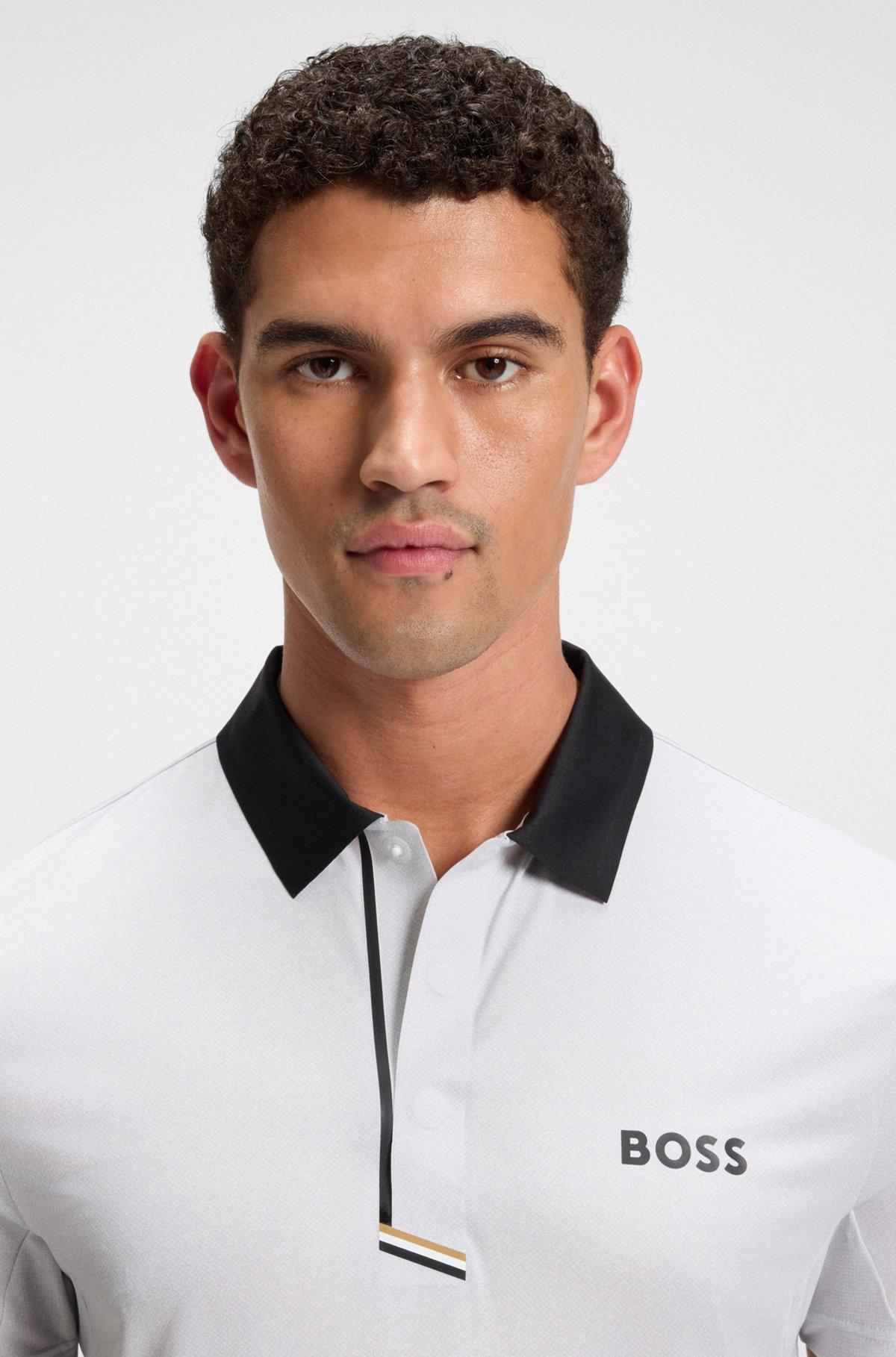 Active Paddy polo shirt in quick-dry stretch jersey Product Image