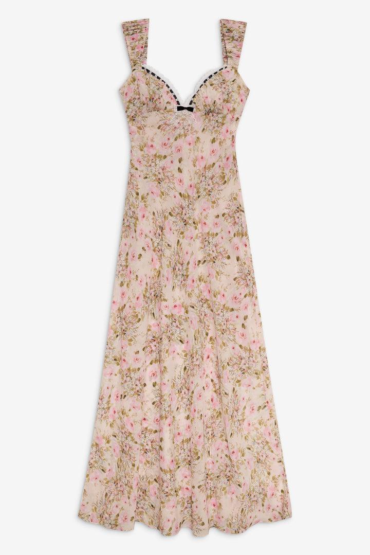 Emmaline Maxi Dress — Yellow Product Image