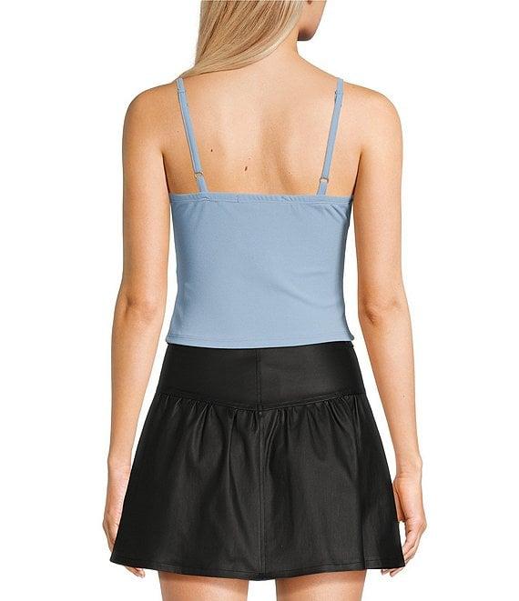 Honey & Sparkle Rhinestone Trim Tank Top Product Image