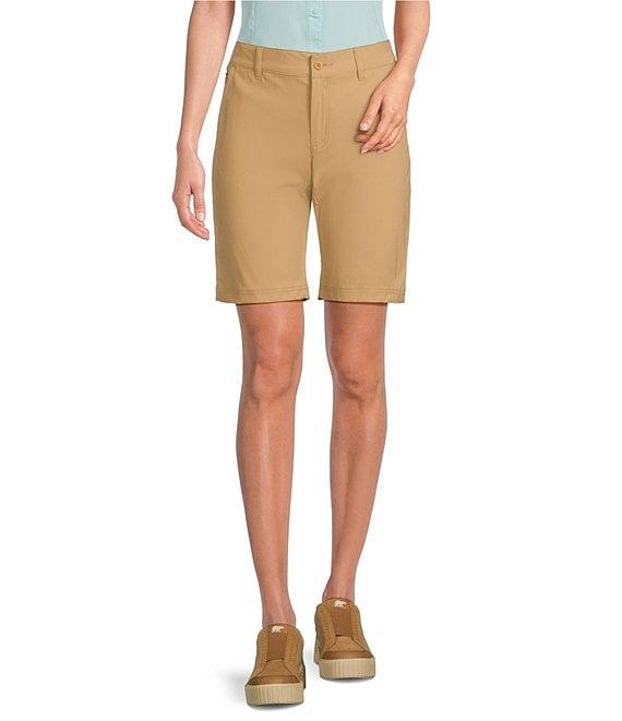 Columbia Leslie Falls Mid-Rise Waist Long Shorts Product Image