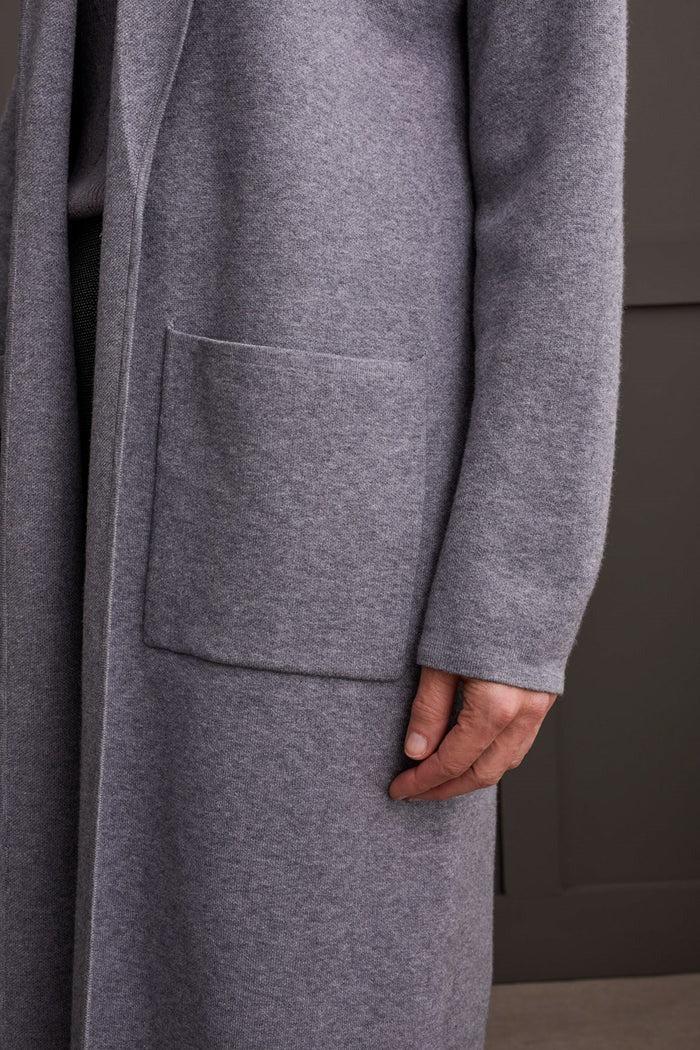 Open Cardigan with Patch Pockets Product Image