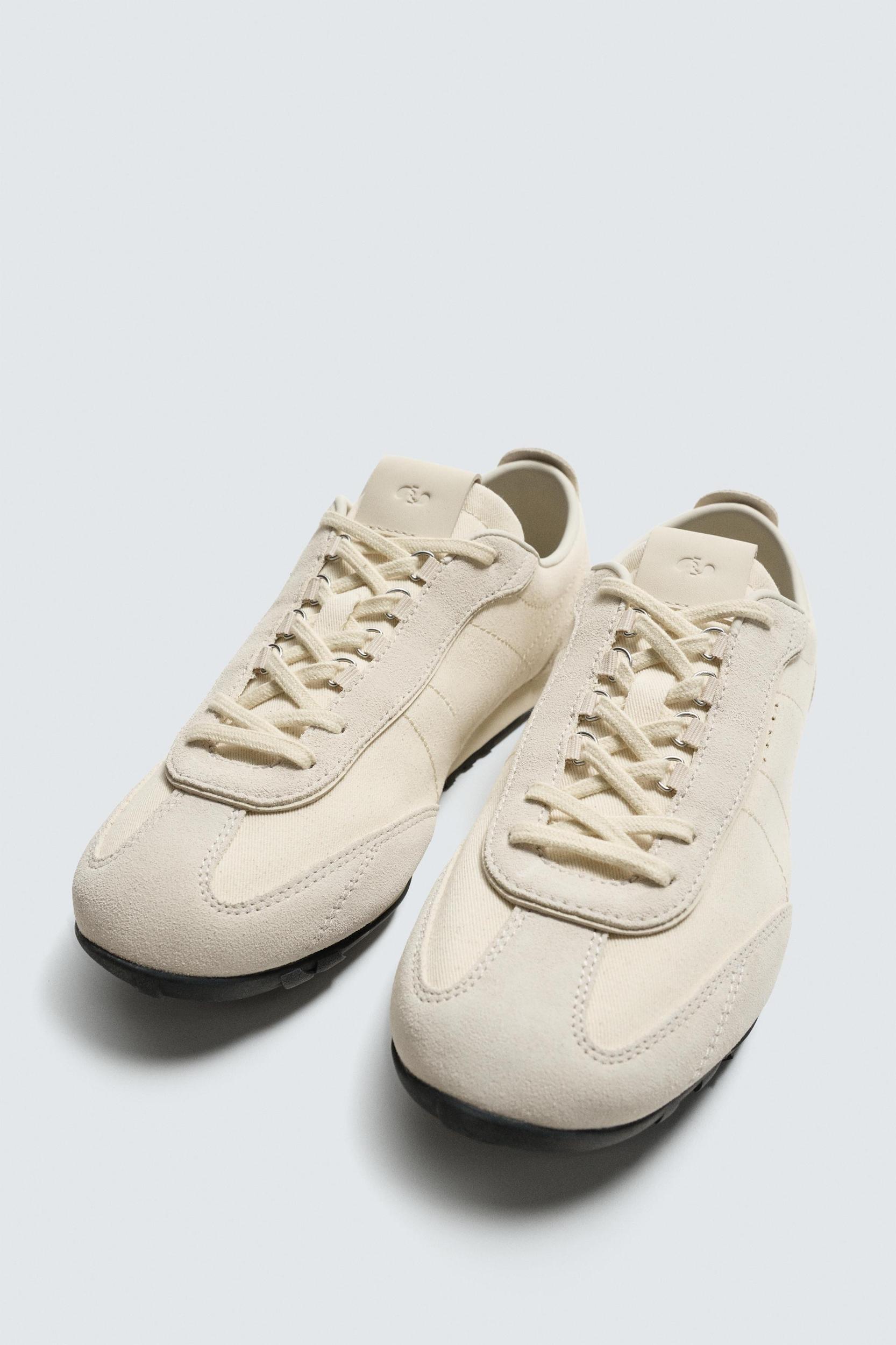LEATHER SNEAKERS Product Image