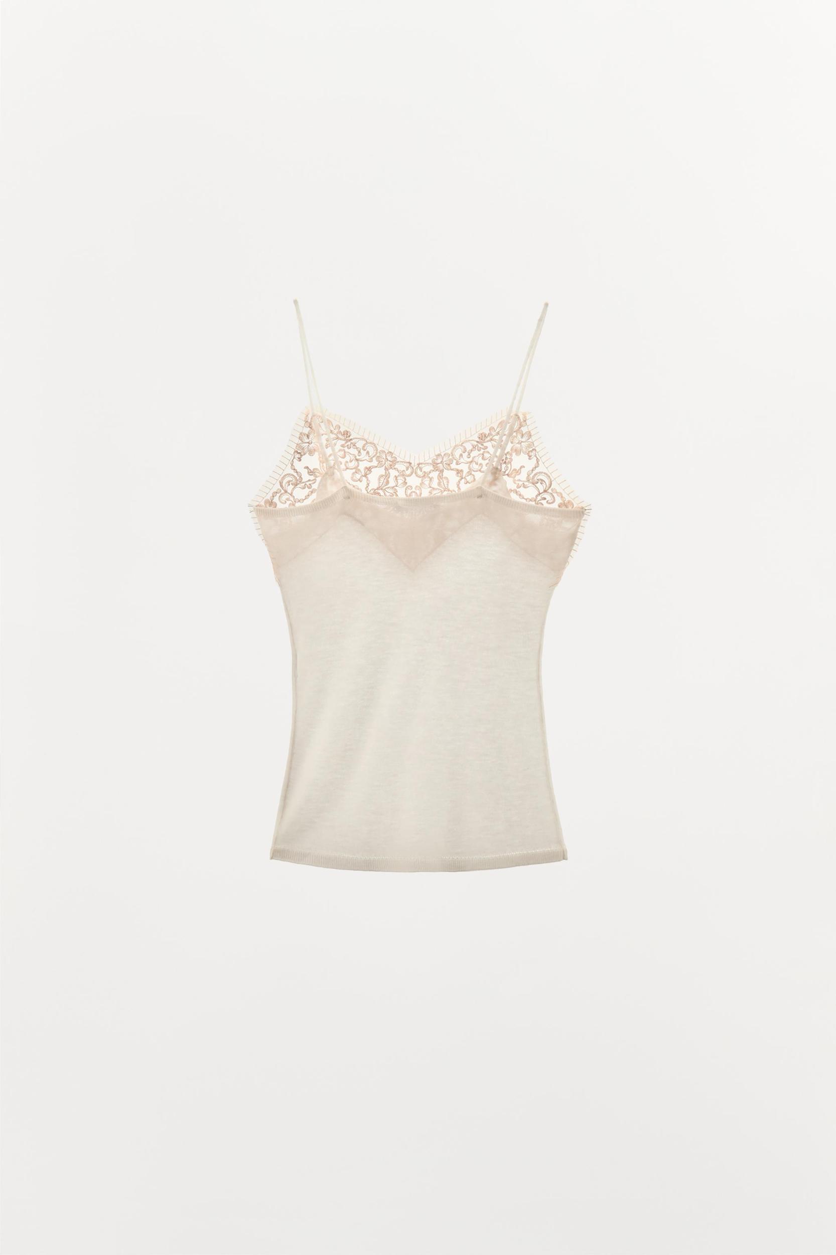 100% WOOL LACE TOP Product Image