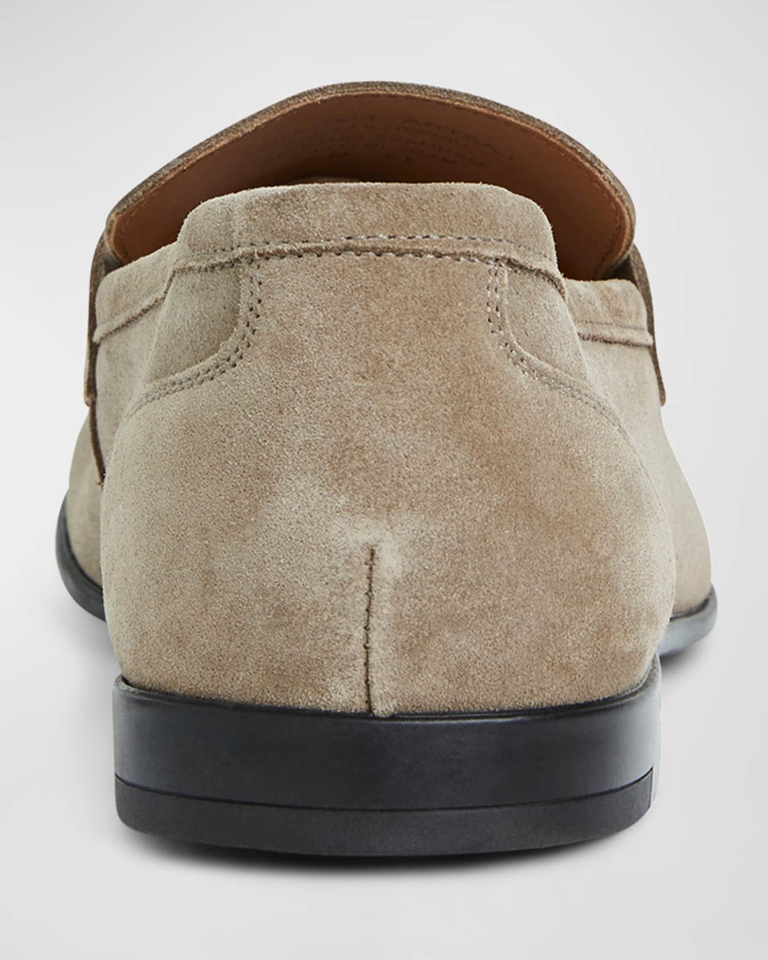 Men's Lastra Suede Penny Loafers Product Image