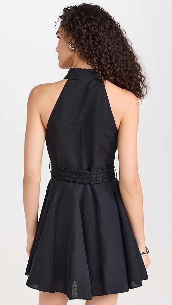 Hemant and Nandita Short Dress With Buckle Belt | Shopbop Product Image