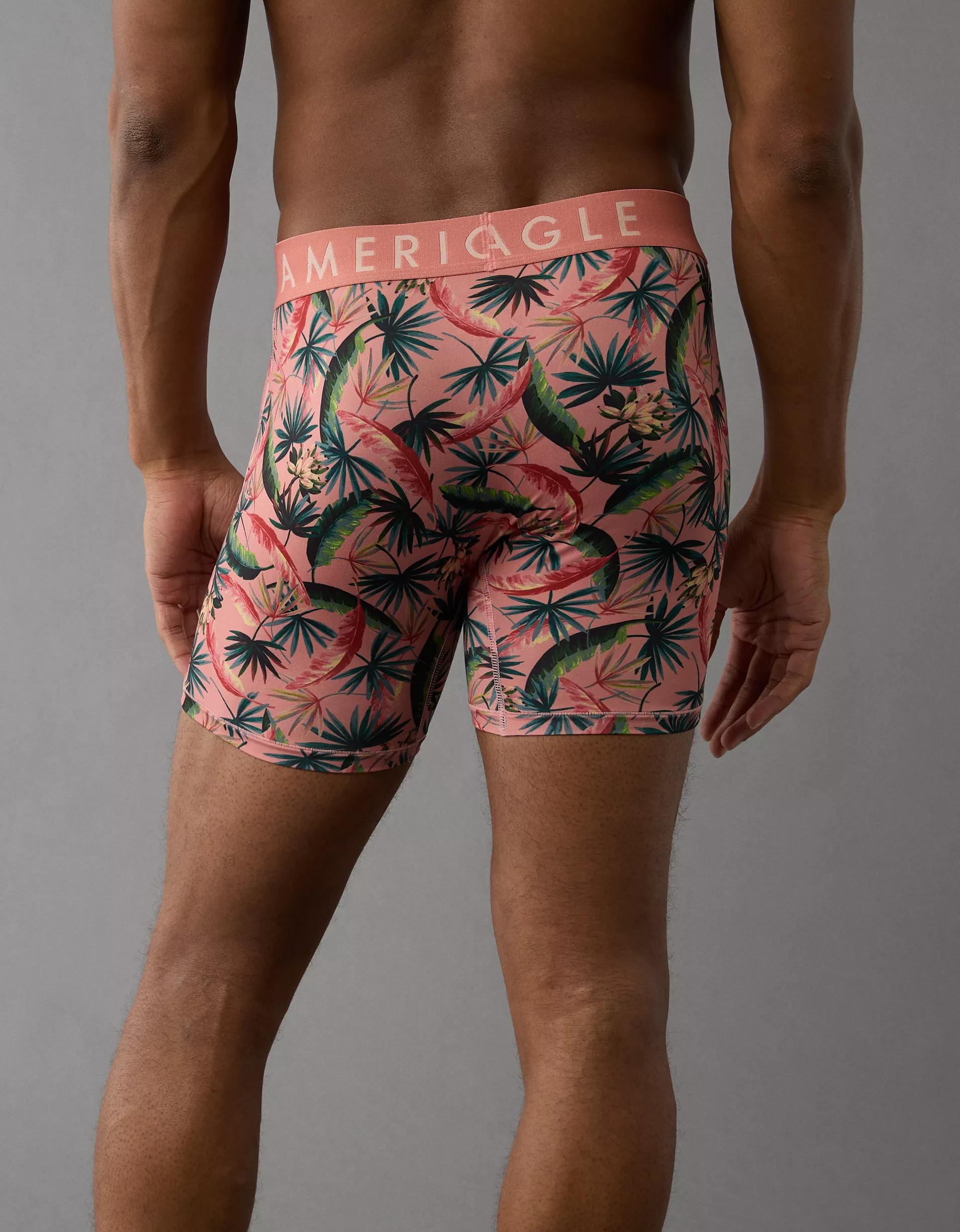 AEO Men's Tropical Bananas 6" Flex Boxer Brief Product Image
