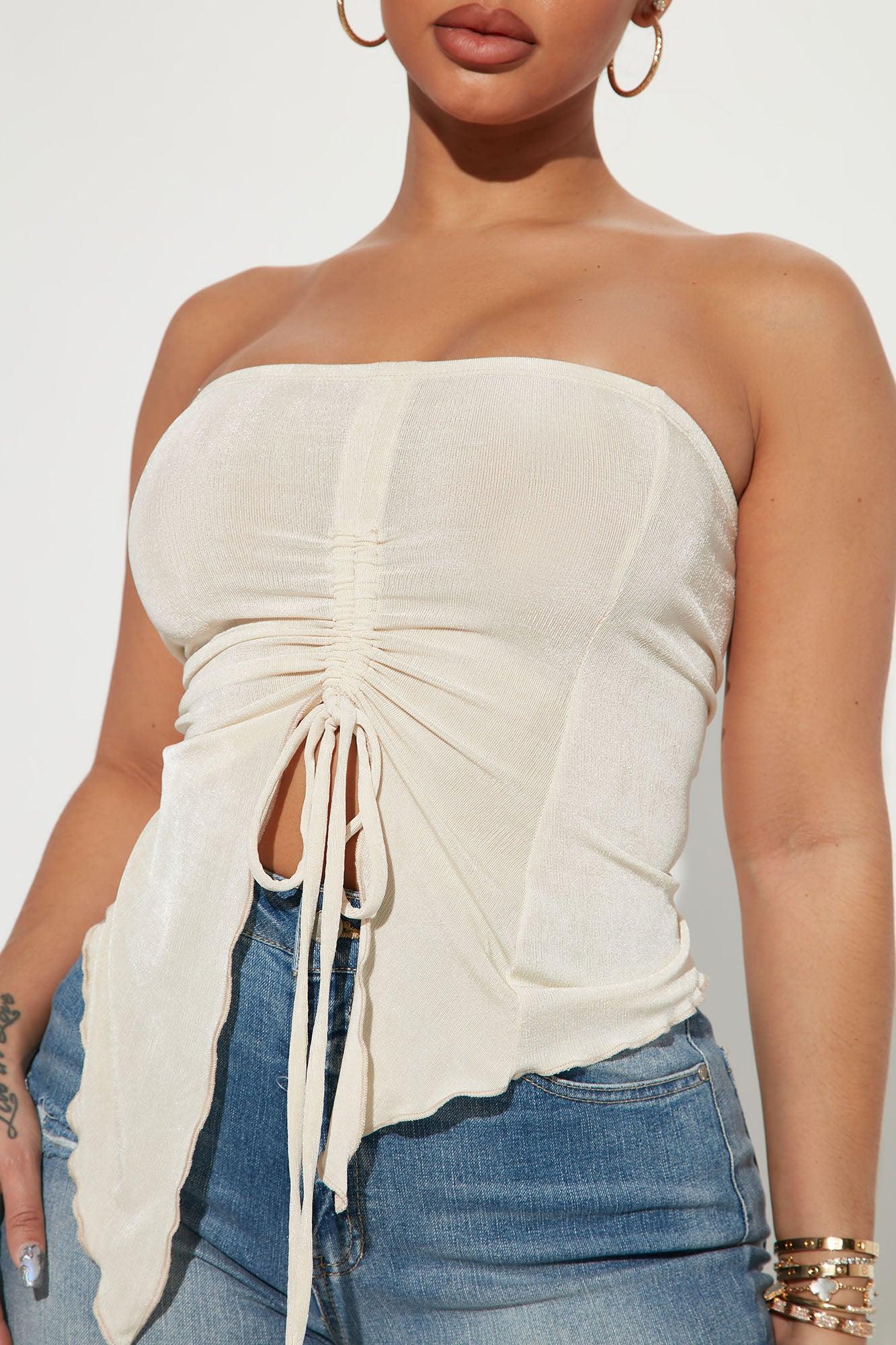 Bria Top - Cream Product Image