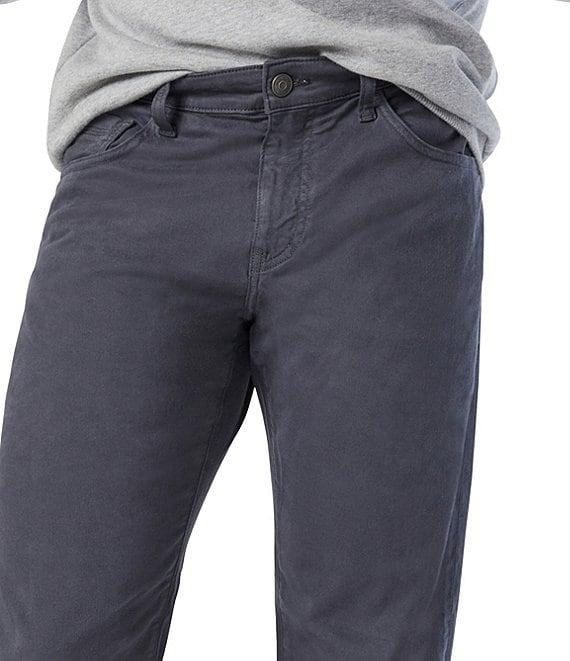 Mavi Matt Ebony Twill Straight Leg Pants Product Image