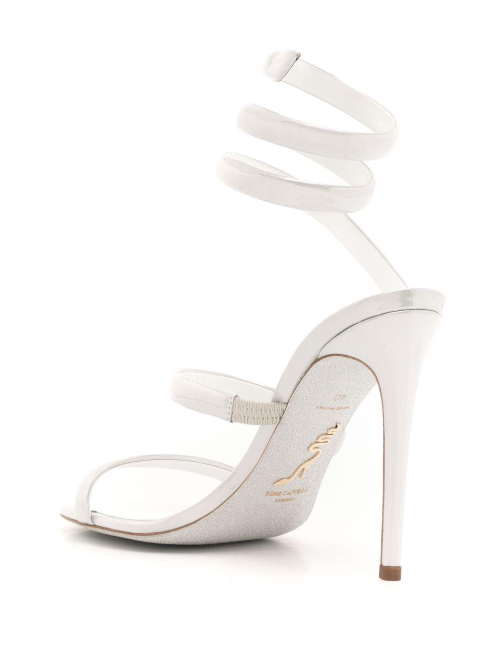 Cleo 105mm pearlescent sandals Product Image