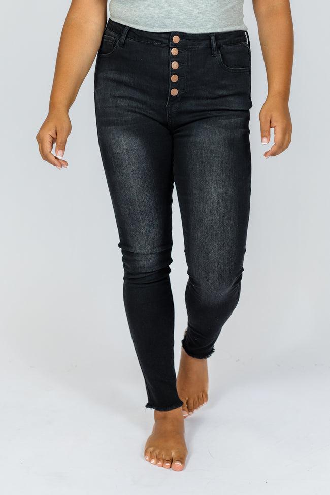 Chelsie Black Skinny Jeans FINAL SALE Product Image