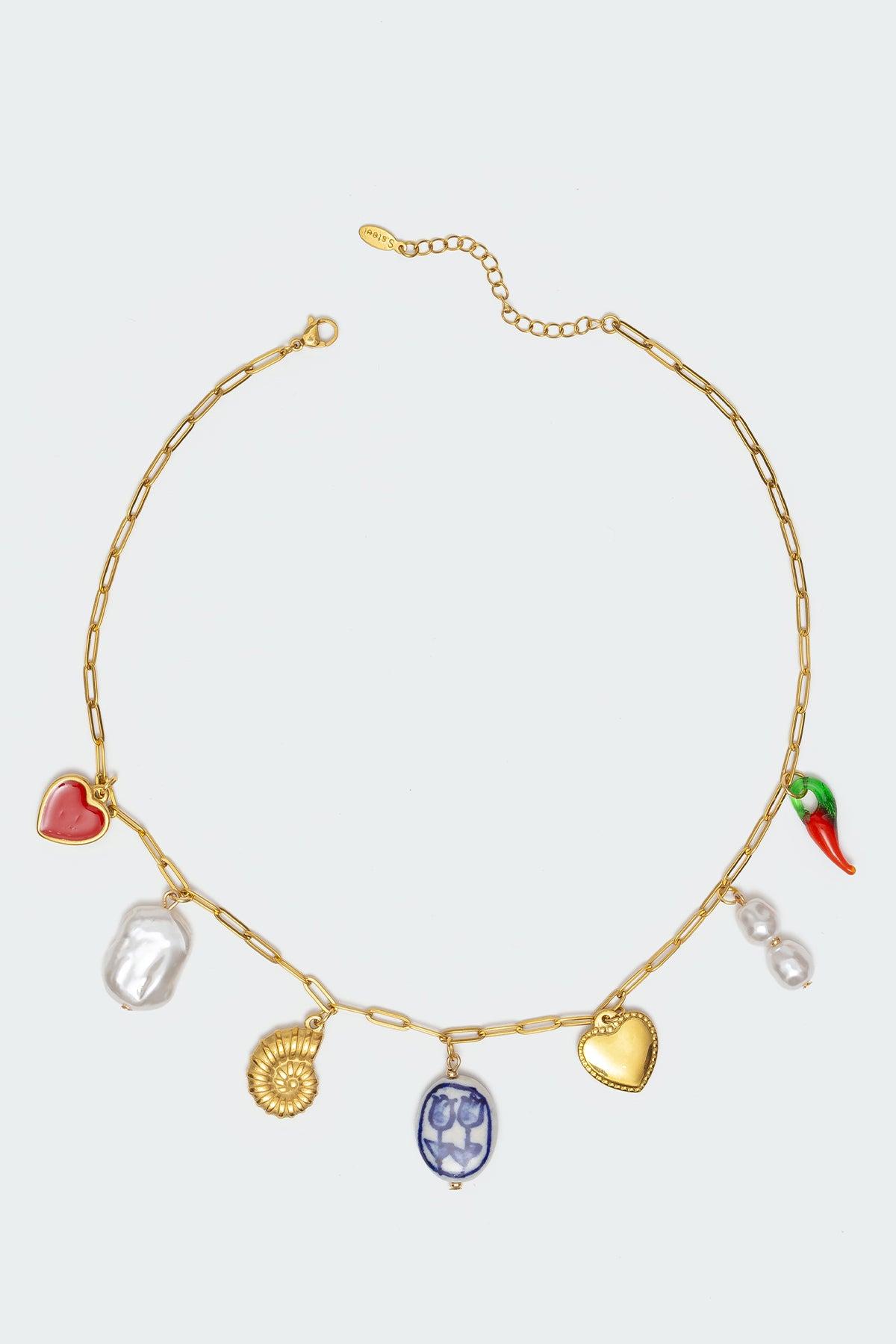 Seaside Sweetheart Charm Necklace Product Image