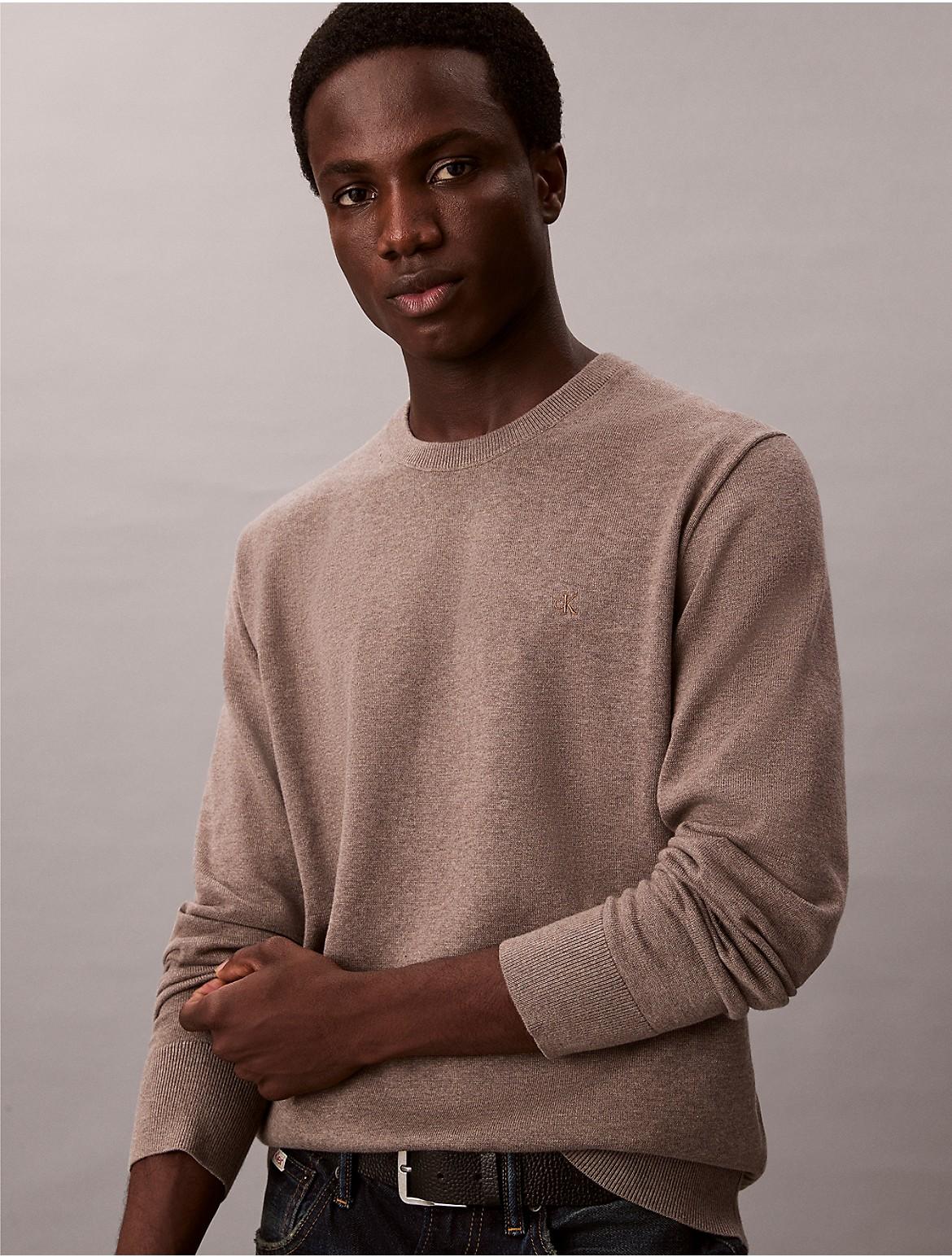 Smooth Cotton Sweater Product Image