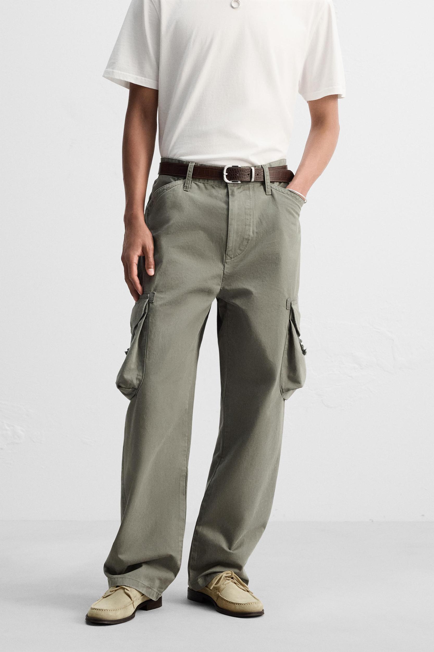 WASHED CARGO PANTS Product Image