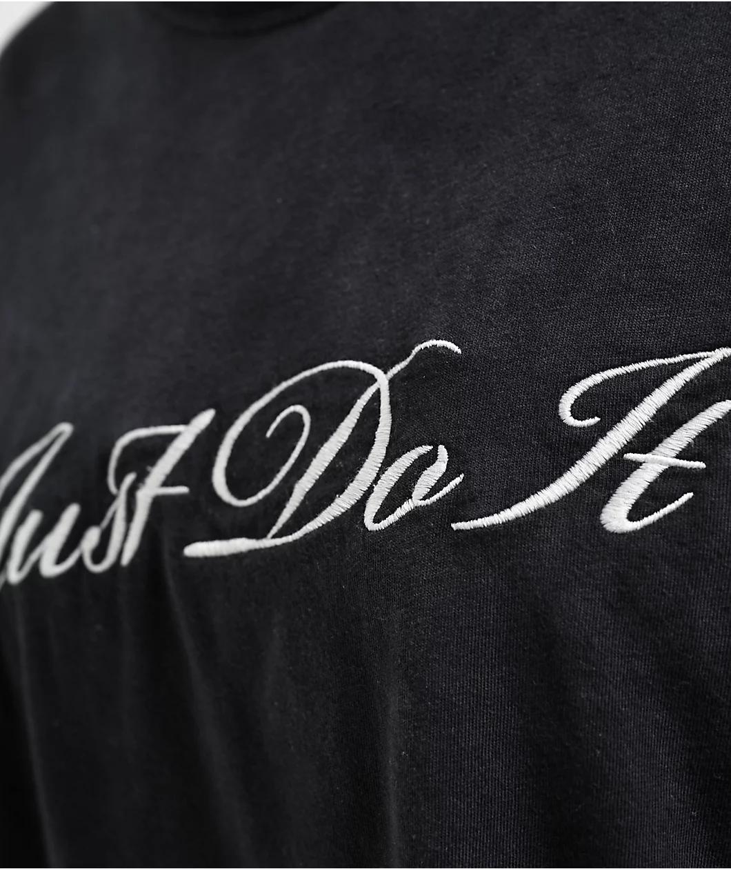 Nike Sportswear Black Wash Boxy T-Shirt Product Image