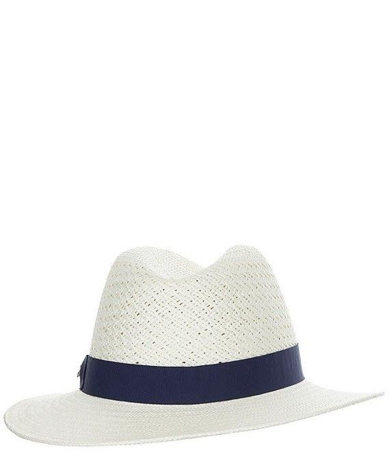 Biltmore by Dorfman Milano Straw Fedora Hat Product Image