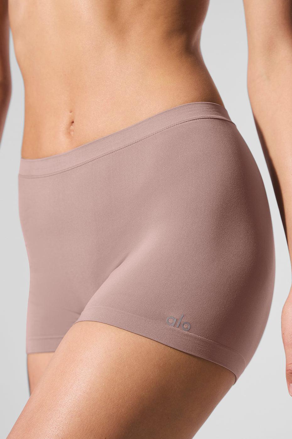 Sheer Glow Boyshort - Taupe Female Product Image