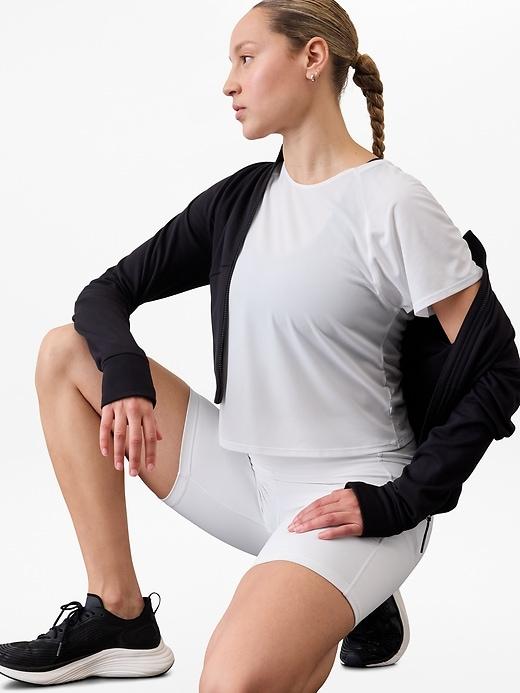 Grid Knit Tee Product Image