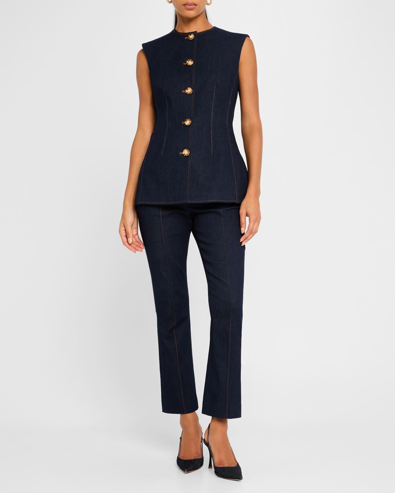 Jessup Denim Vest Product Image